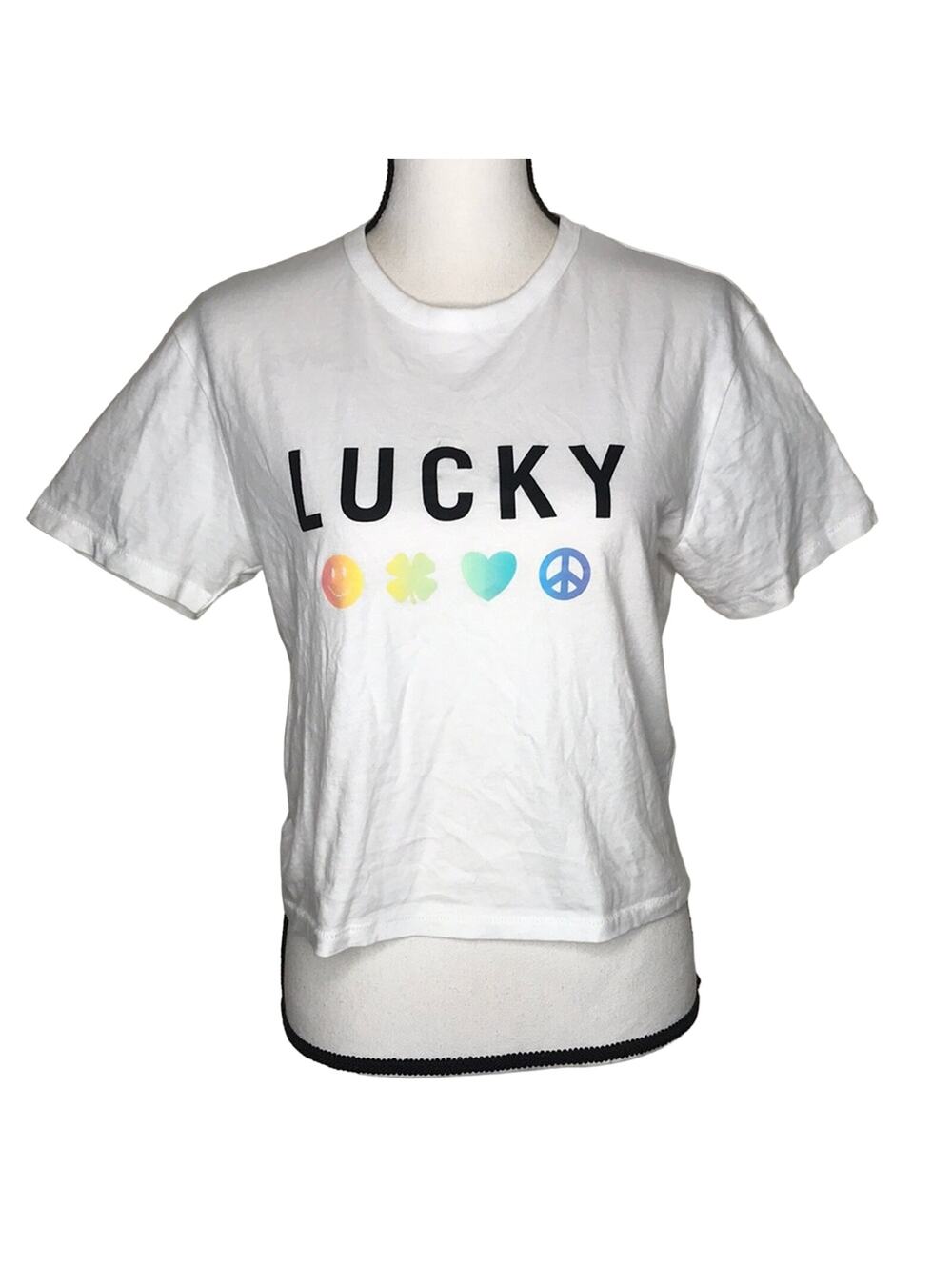 LUCKY BRAND CROP TOP WOMENS SIZE XS